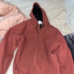 Burgundy Carhartt coat